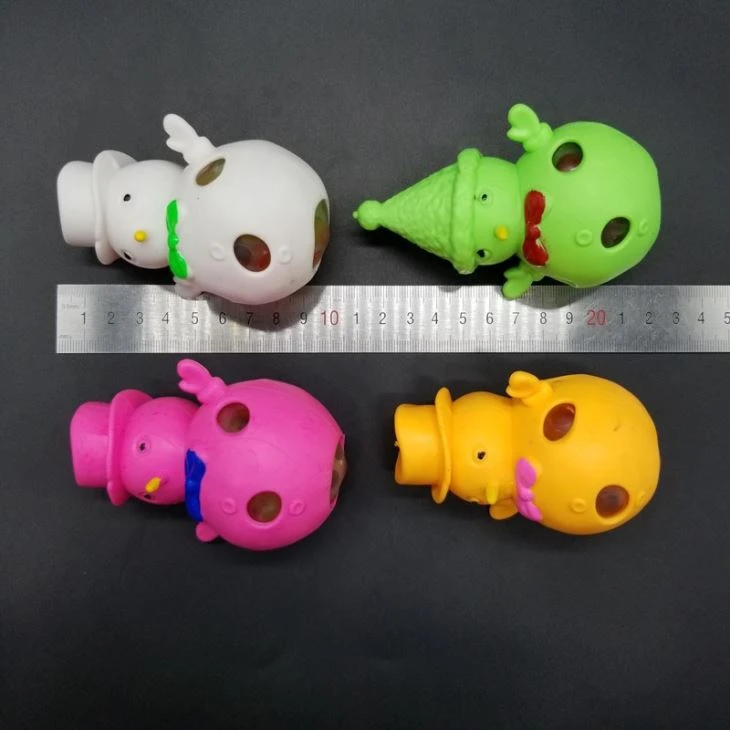 Squishy Squeeze Snowman Toy