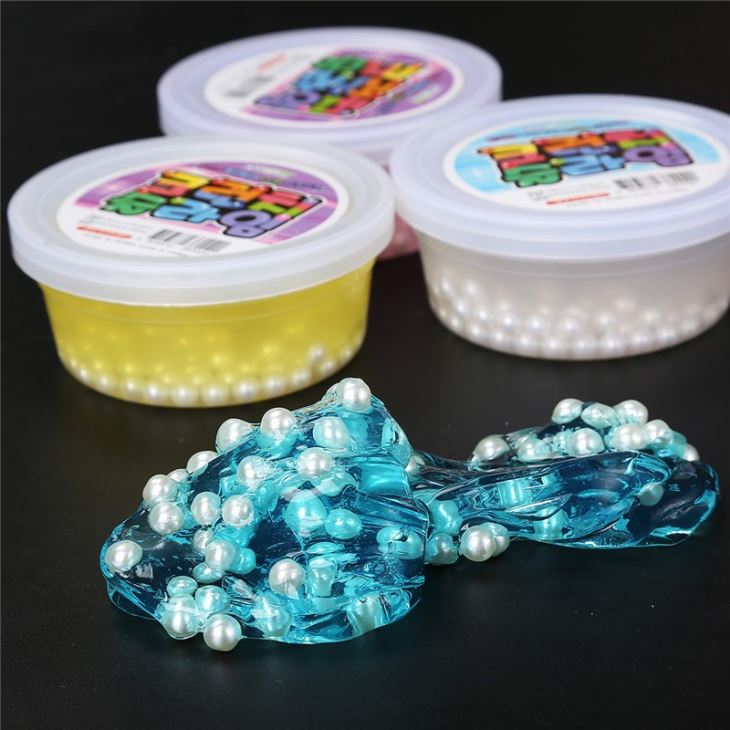 Stretch Stress Crystal Slime With Pearl