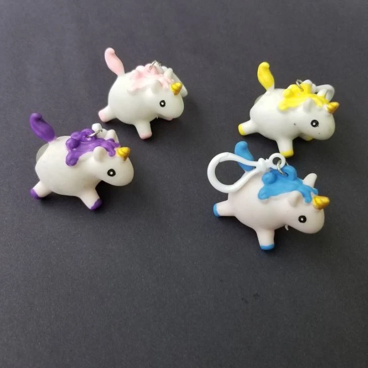 Unicorn Stress Relief Soft Toys Keychain