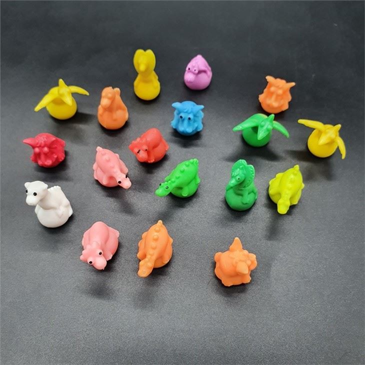 PVC Material Dinosaur Shape Plastic Pencil Topper