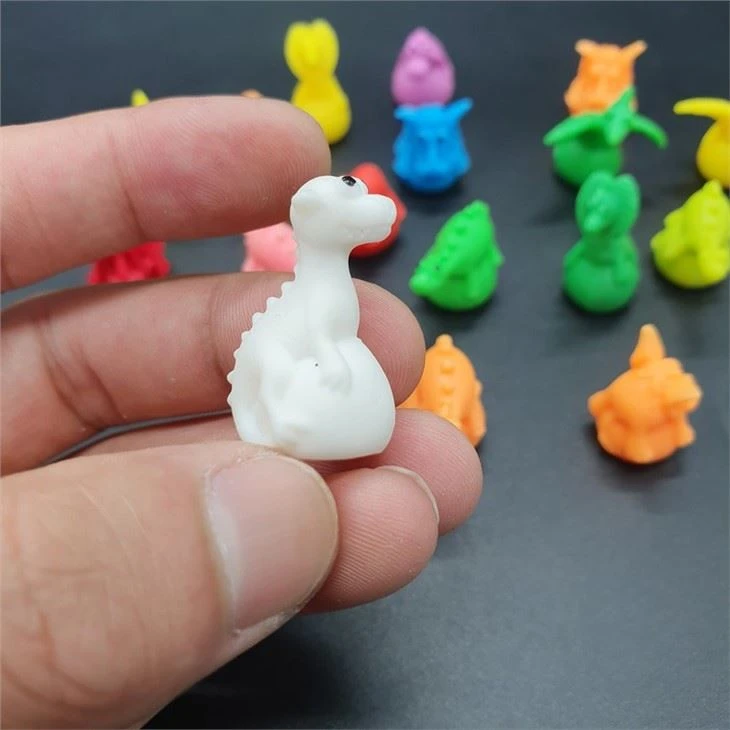 PVC Material Dinosaur Shape Plastic Pencil Topper