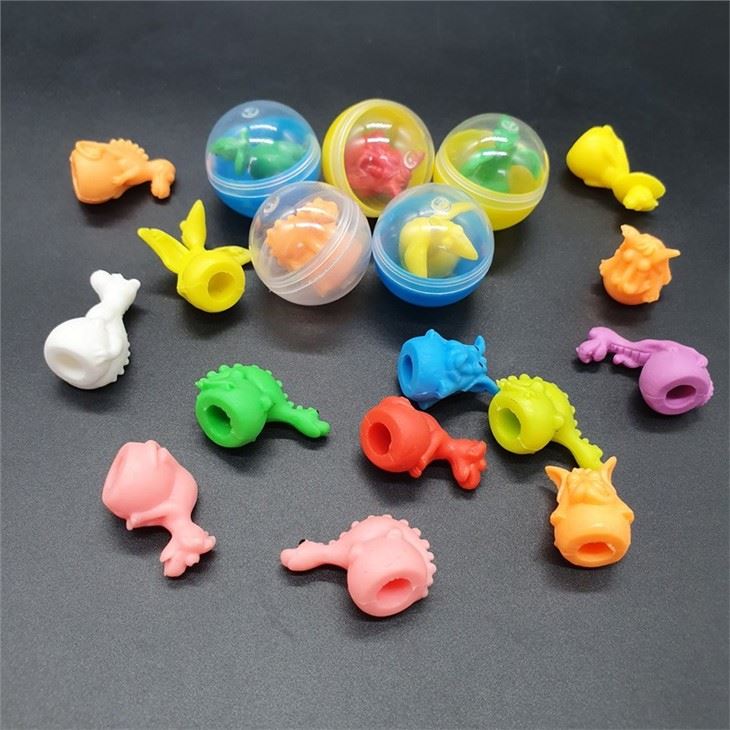 PVC Material Dinosaur Shape Plastic Pencil Topper
