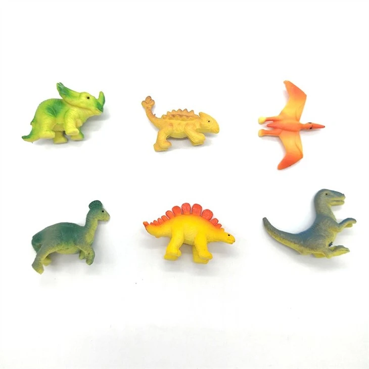 Hign Quantity 6 Designs Small Dinosaur Figures