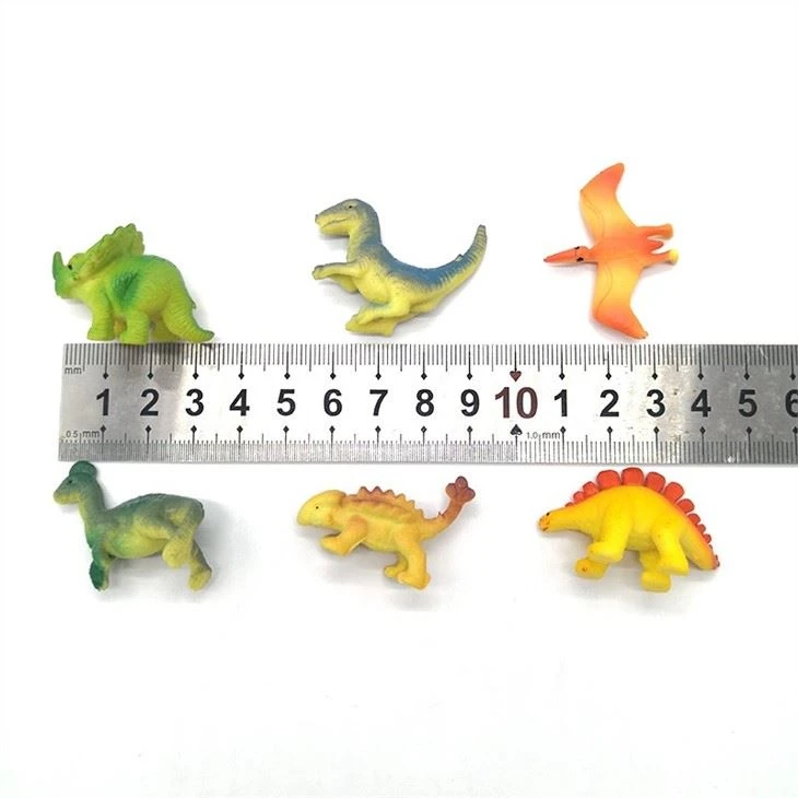Hign Quantity 6 Designs Small Dinosaur Figures