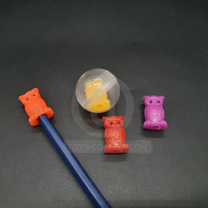 Sticky Animal Owl Pencil Topper Toy