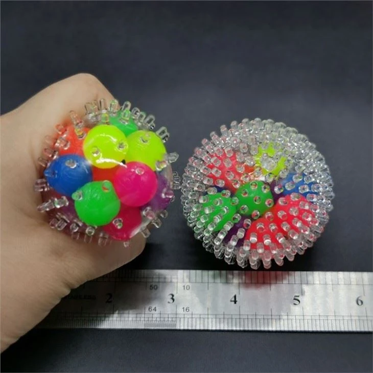 Colorful TPR Beads Vent Ball