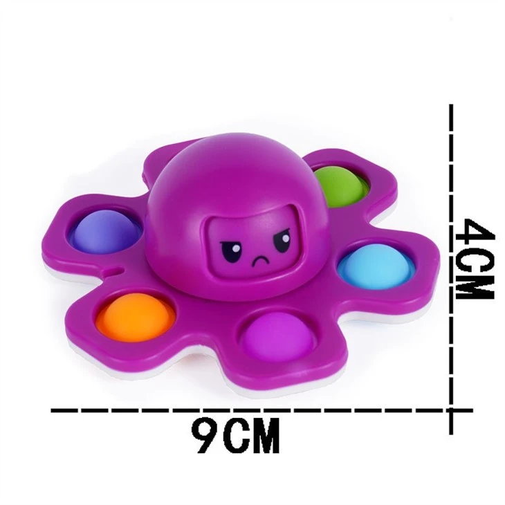 Fidget Flip Octopus Spinner Toy For Kids