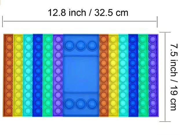 Fidget Toy Rainbow Game Board