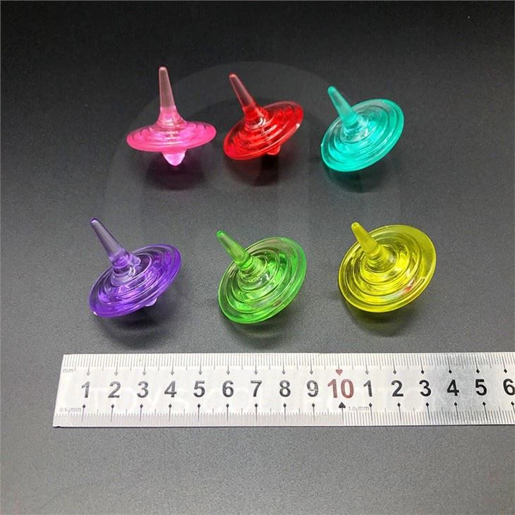 Acrylic Spinner Top Toy