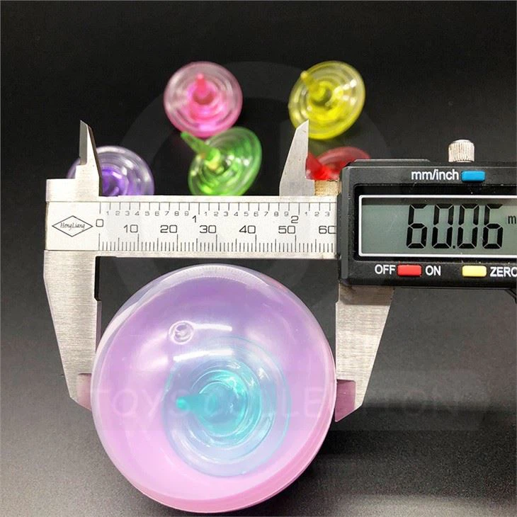 Acrylic Spinner Top Toy