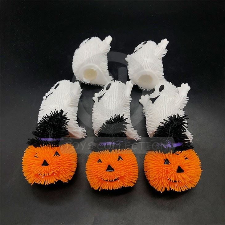 Halloween 2022 Party Supplies Decorations Halloween Lights Spike Ball Pumpkin Ghost Puffer Toys LED Halloween For Kids