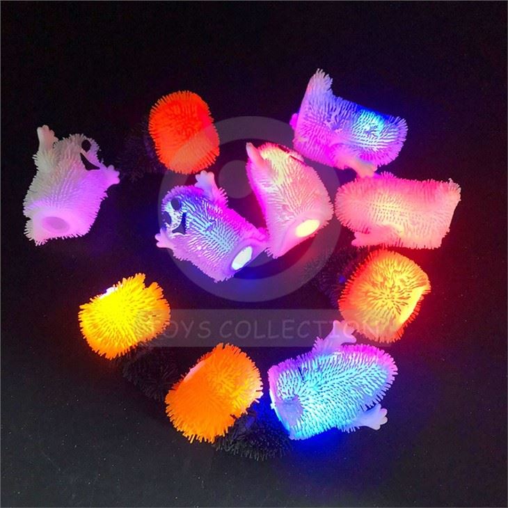 Halloween 2022 Party Supplies Decorations Halloween Lights Spike Ball Pumpkin Ghost Puffer Toys LED Halloween For Kids