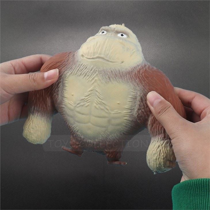New Design Stress Relief Chimpanzee Monkey Gorilla Toys Decompression Fidget Toy Gorilla Figure