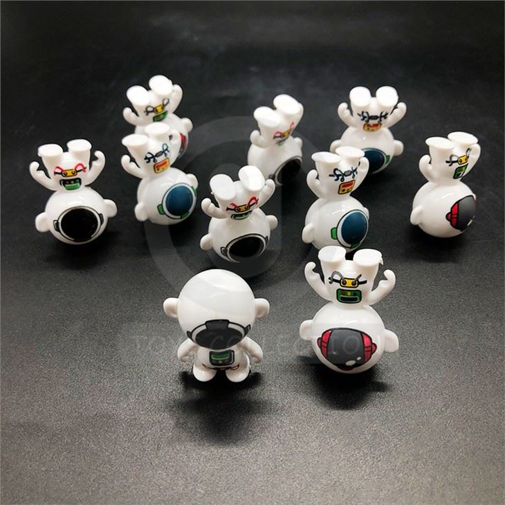 PP Capsule Toys Roly-poly Space Tumbler Toy