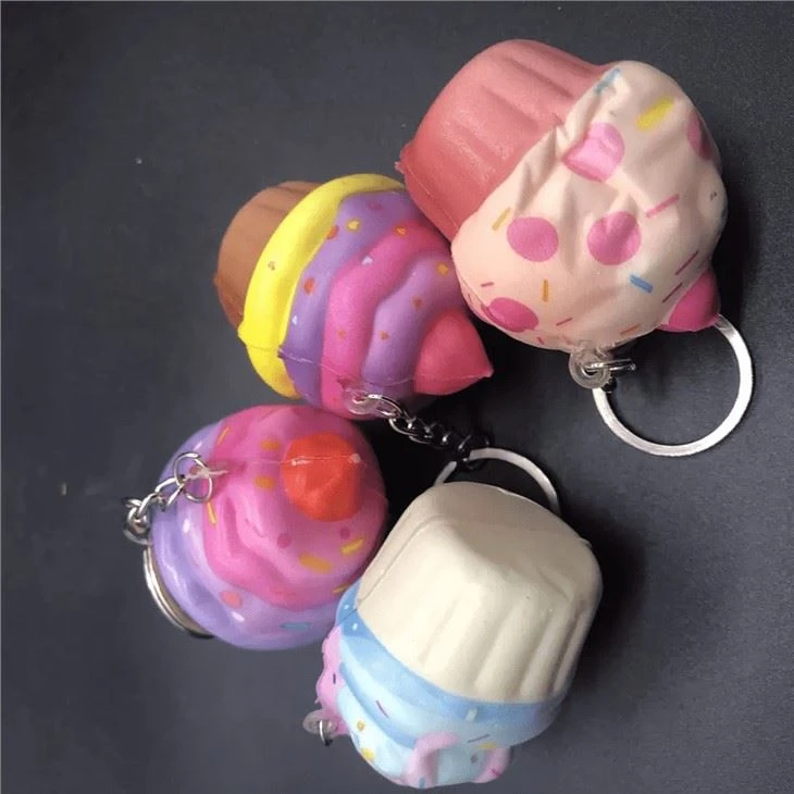 PU Ice Cream Keychain