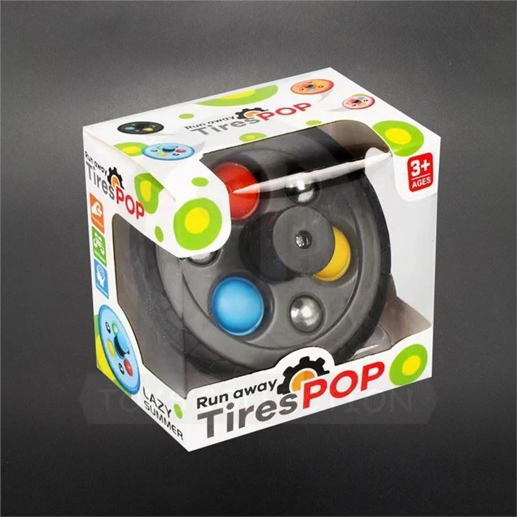 Push Bubble Fidget Spinner Toy