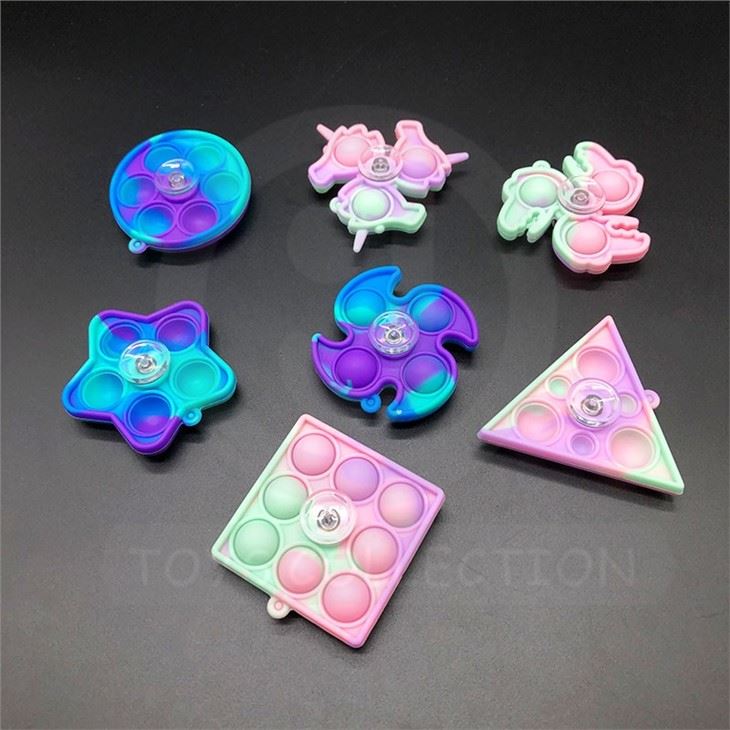 Silicone Pop It Spinner