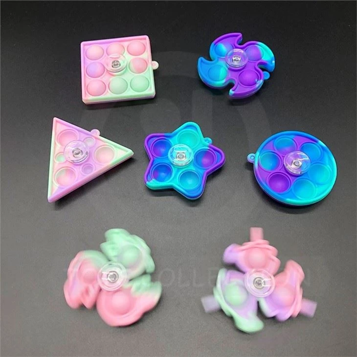 Silicone Pop It Spinner