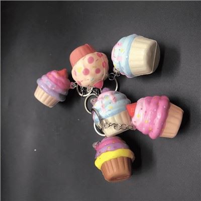 PU Ice Cream Keychain