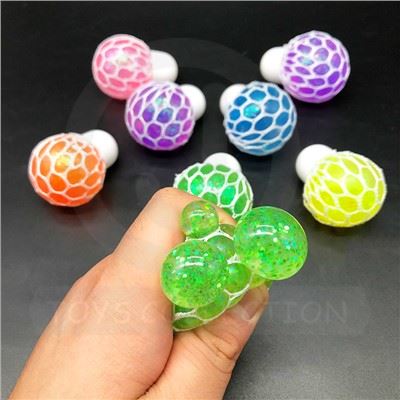 Squeeze Grape Mesh Ball