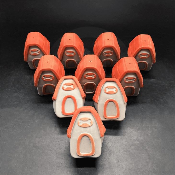 Squeeze Flip Dog House Toy