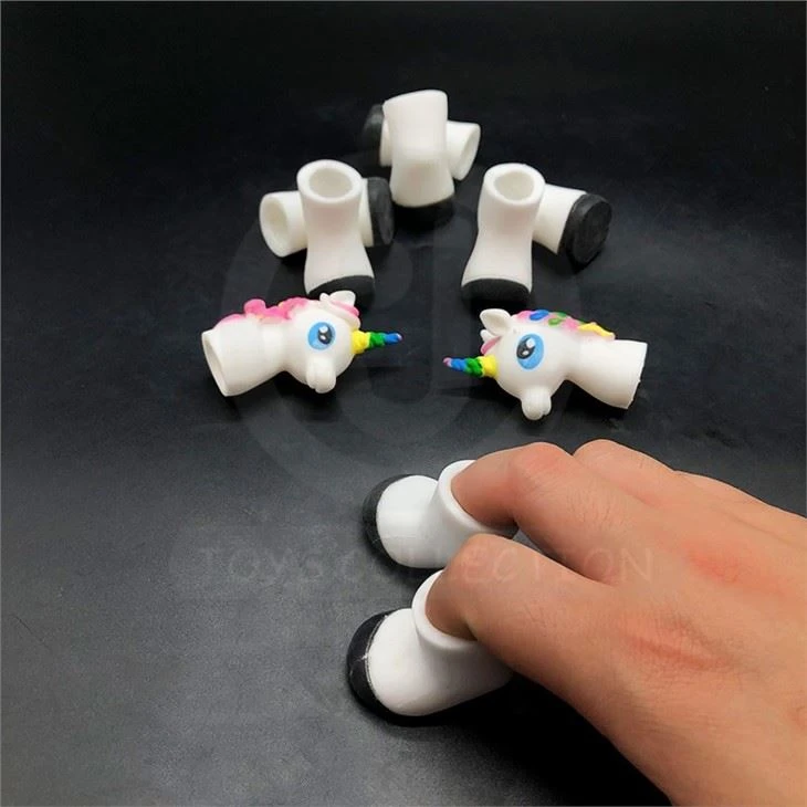 Wholesale Stretchy Unicorn Finger Puppet Toy