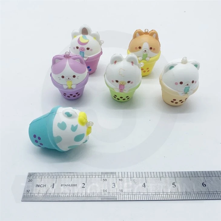 Hot Cute Drink Slow Rising Squishy Toys For Vending Machine