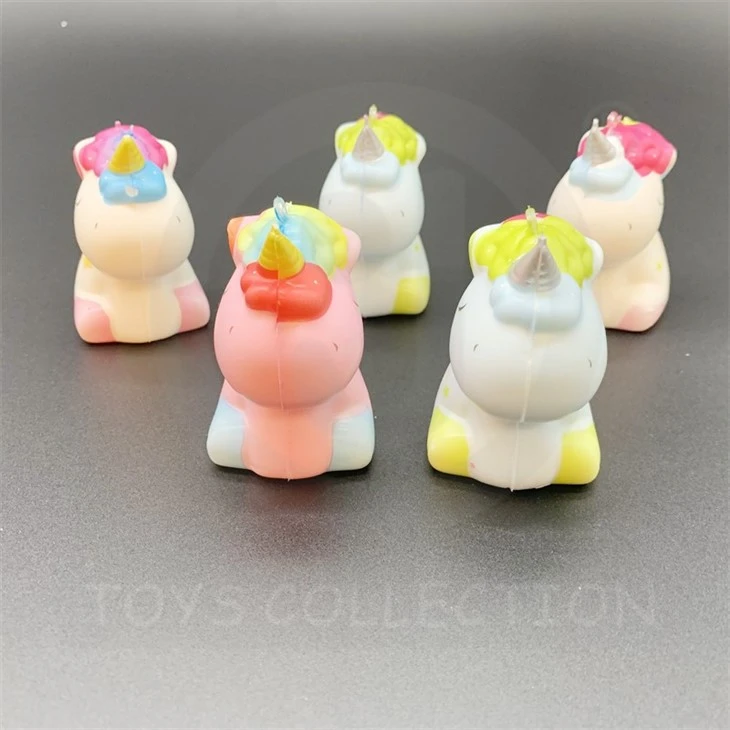 Hot Slow Rising Rainbow Unicorn Horse For Vending Machine