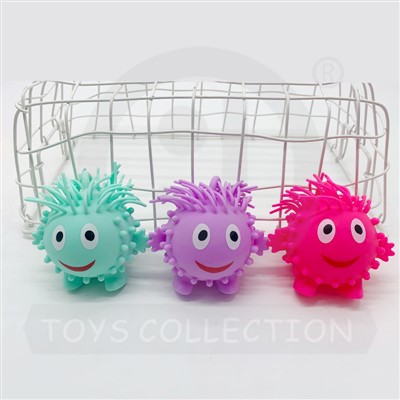 New Big Eye Puffer Ball With LED