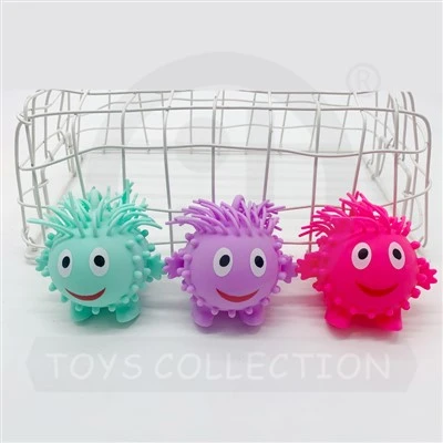 New Big Eye Puffer Ball With LED