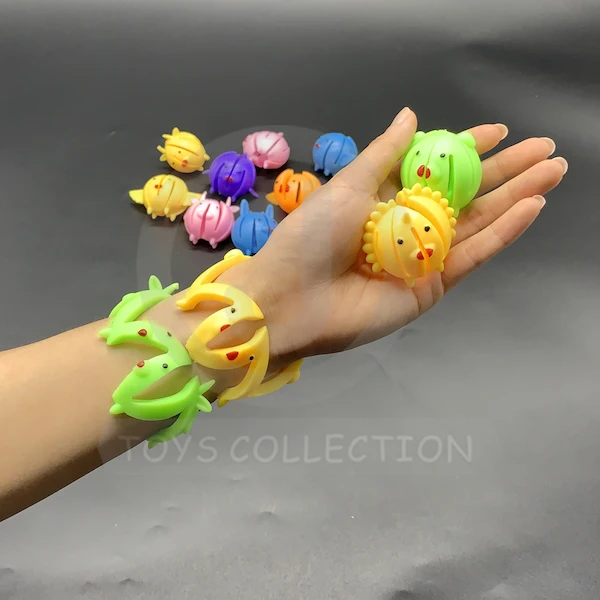 2024 New TPR Animal Wristband Stretchy Toy