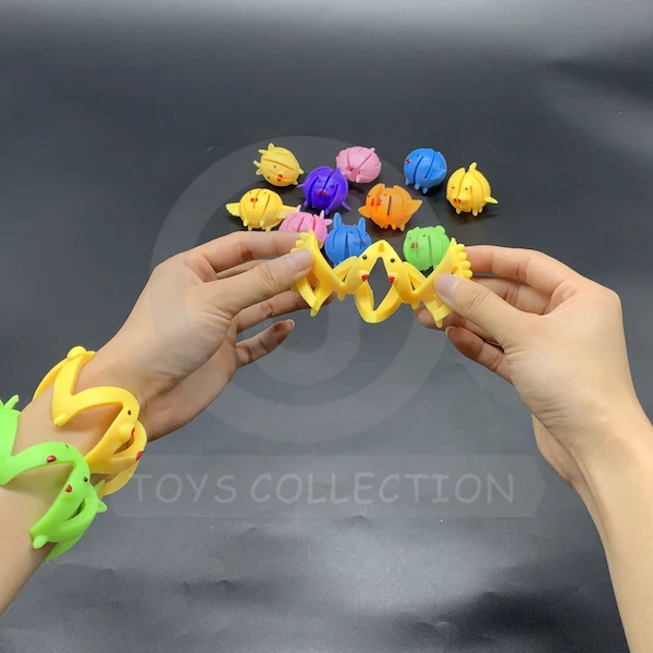 2024 New TPR Animal Wristband Stretchy Toy