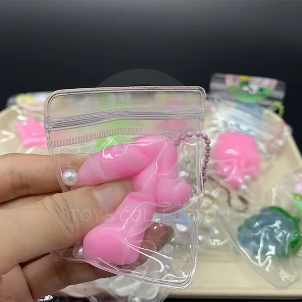 Fruits Squishy Mochi Squeeze Stretchy Toys