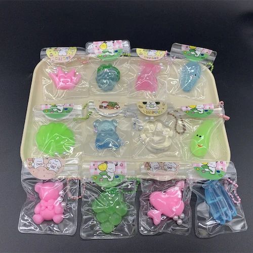 Fruits Squishy Mochi Squeeze Stretchy Toys