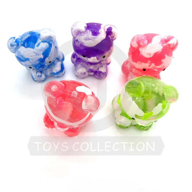 Kawaii Mini Colorful Squeeze Bear