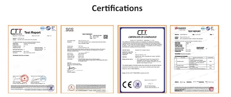 Certifications