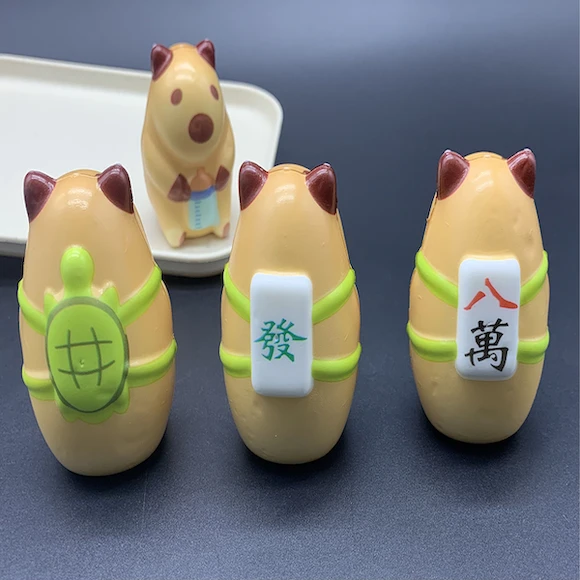Slow Rising Mahjong Backpack Bear