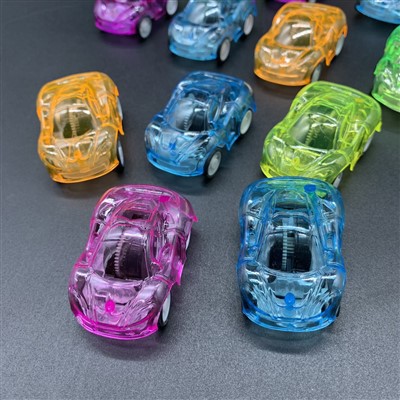 Clear Pullback Racing Car