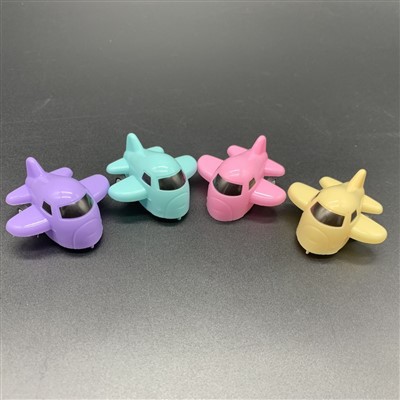 Cute Plastic Airplane Pullback Car
