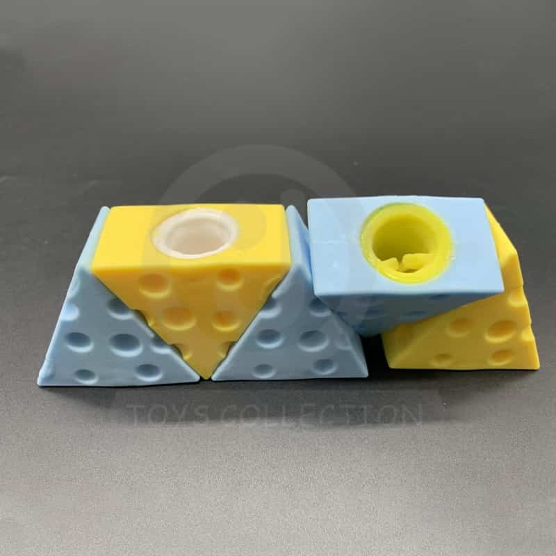 Squeeze Pops Mouse In Triangle Shape Cheese Toy